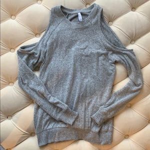 Open Shoulder Sweater